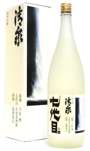 清泉　七代目　純米吟醸　生貯蔵酒