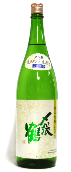 日本酒：〆張鶴 純米吟醸 生原酒 山田錦／宮尾酒造 ｜ 新潟の地酒 ...