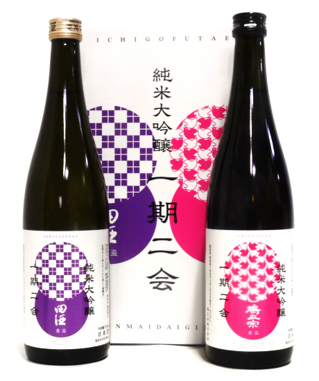 日本酒：一期二会 田酒 ＆ 鳩正宗 純米大吟醸 「豊盃米48」／三浦酒造 